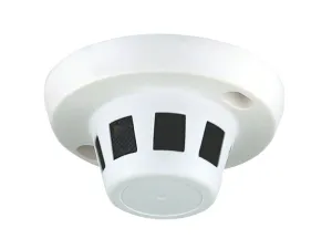 2.1MP HD-TVI Pinhole Smoke Detector Covert Security Camera (ships within the US only)