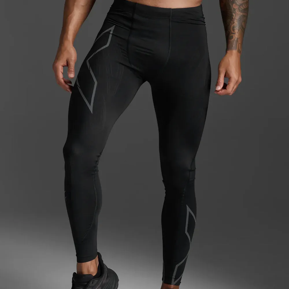 2XU Light Speed Compression Tights - Black/ Black Reflective