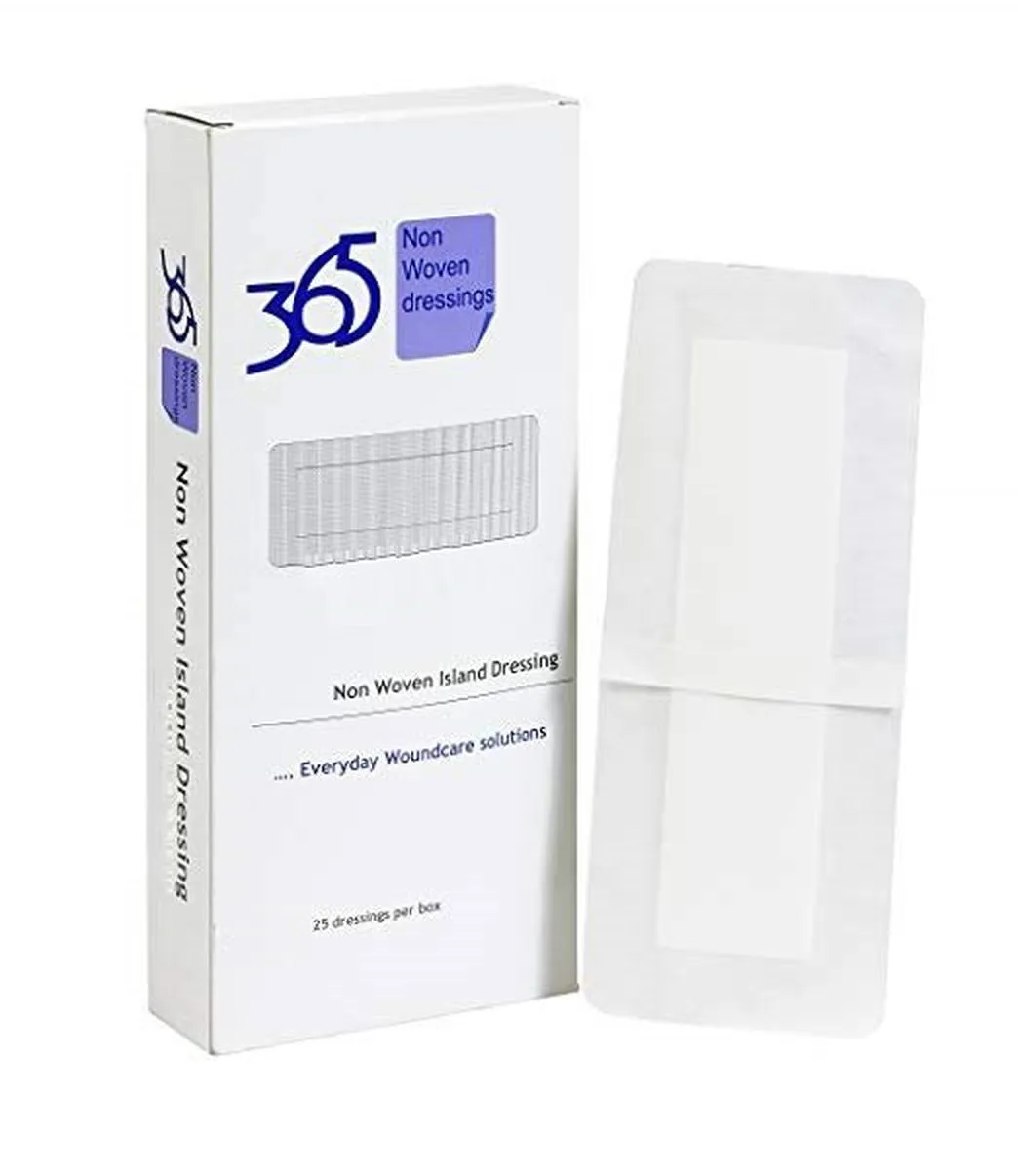 365 Non-woven Island Dressings 10 X 15CM x 50