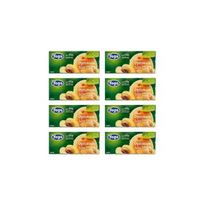 8x Yoga Optimum Brik Albicocca Aprikosen Fruchtsaft 3x200ml