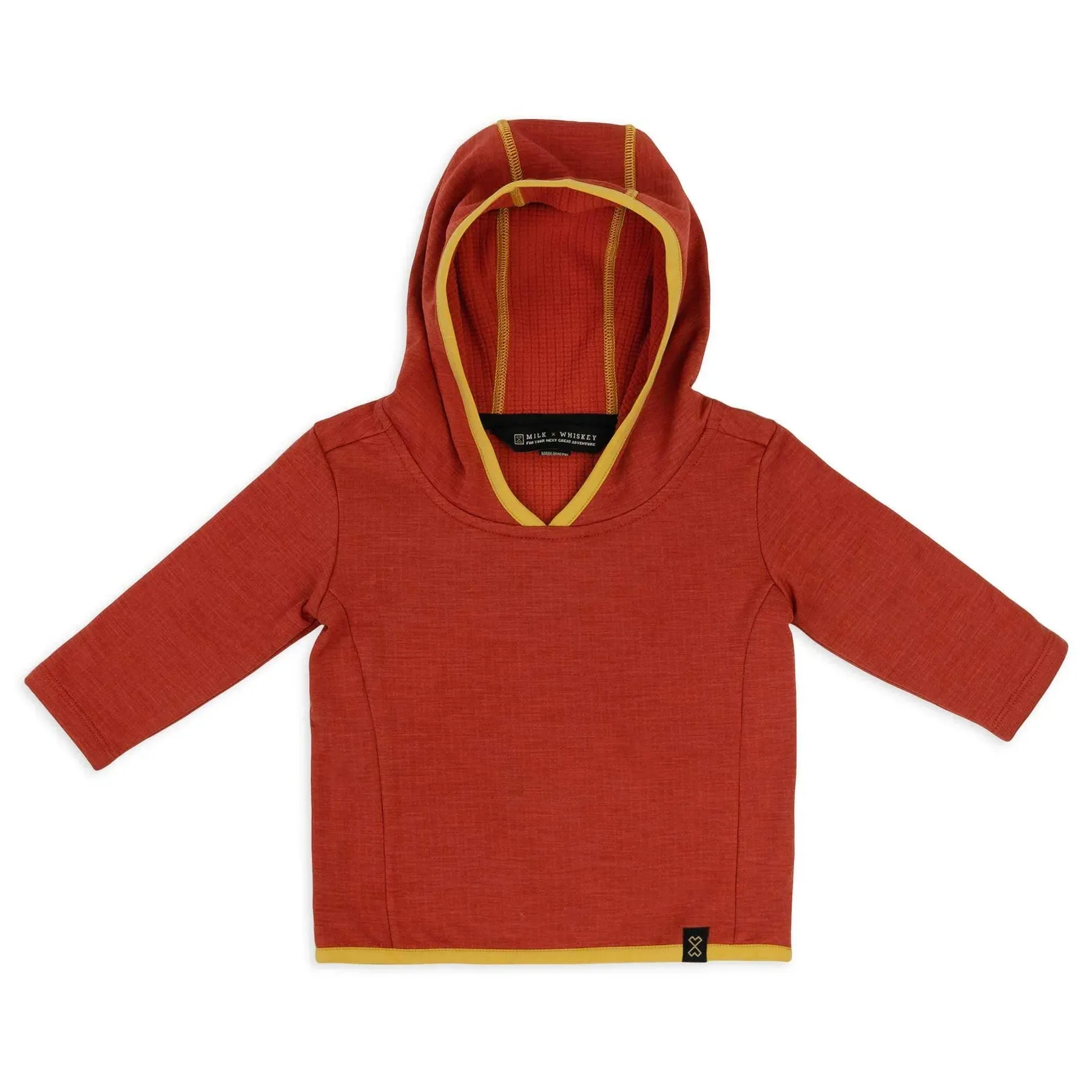 Baby Grid Fleece Hoodie