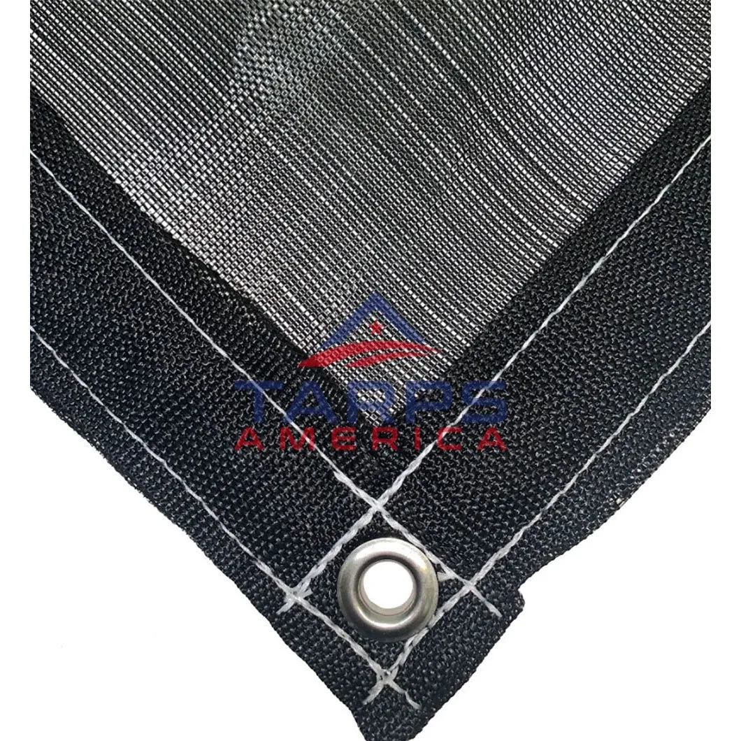 Black 73% Shade Cloth Mesh Tarp by ShadeMax®