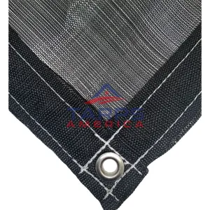 Black 73% Shade Cloth Mesh Tarp by ShadeMax®
