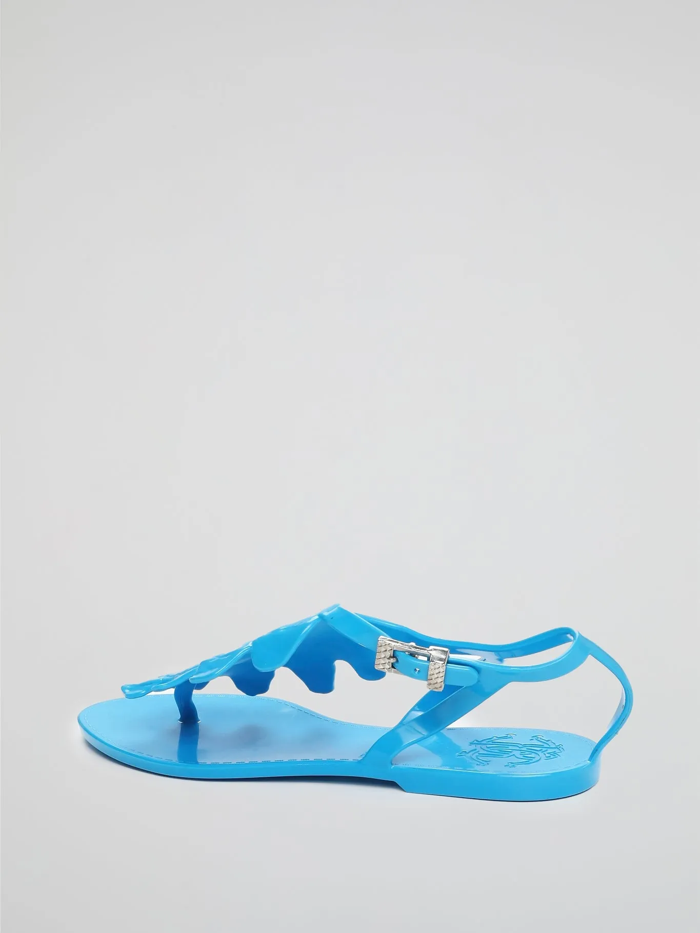 Blue Ankle Strap Sandals