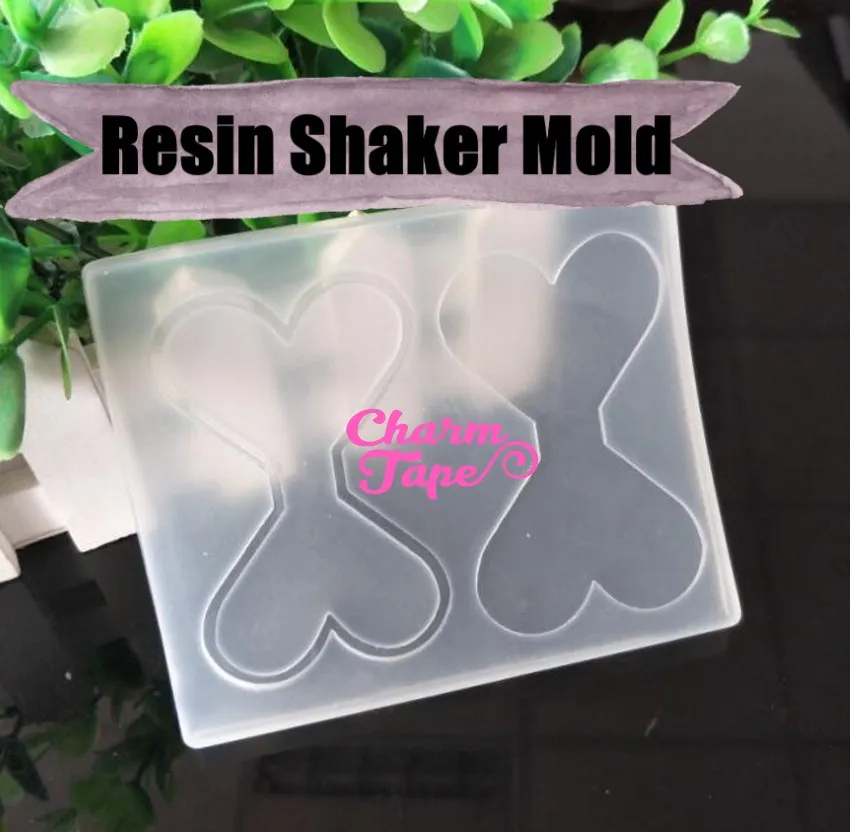 Bone UV Resin Mold, Resin Shaker Mold, Epoxy, Shaker Mold Silicone Silicon flexible mold S039