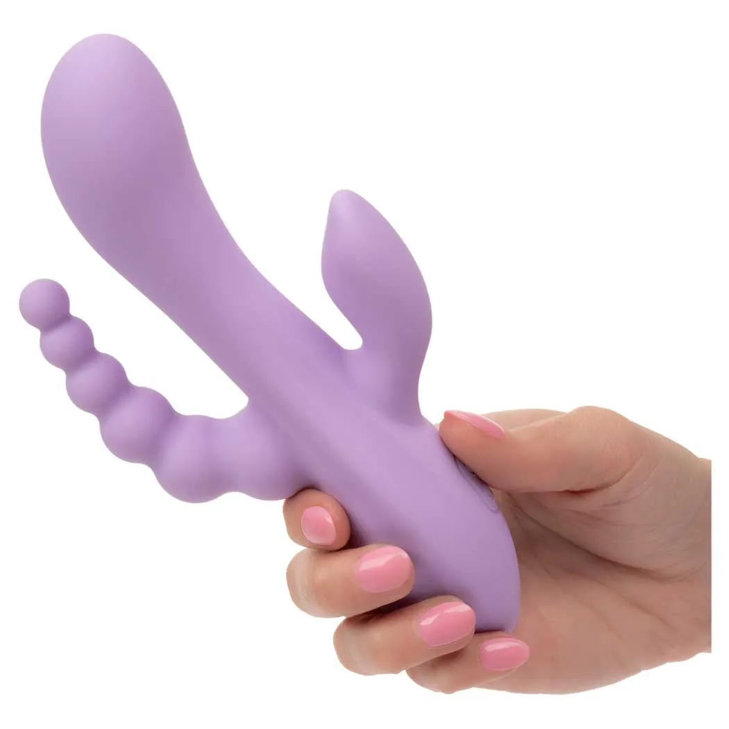 CalExotics Flex Bend & Hold Triple Rumbler Vibrator