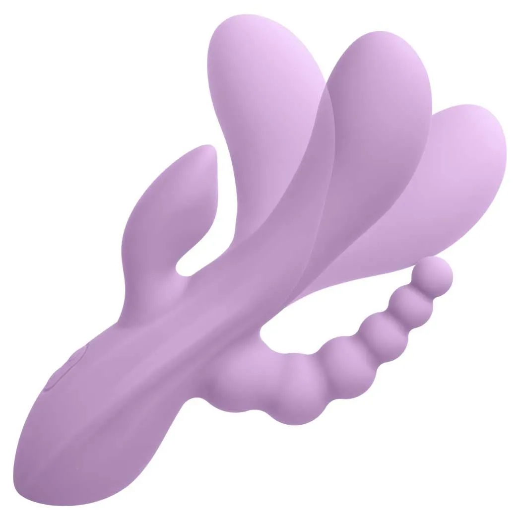 CalExotics Flex Bend & Hold Triple Rumbler Vibrator