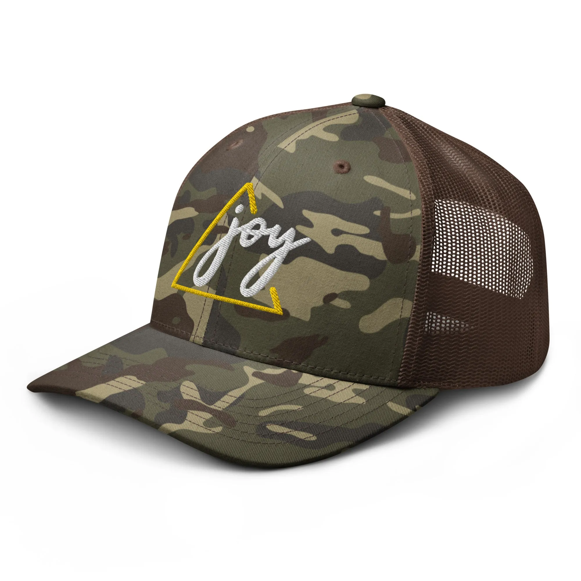 Camouflage trucker hat, Unisex, Military Hat, Gift Idea, Joy Hat