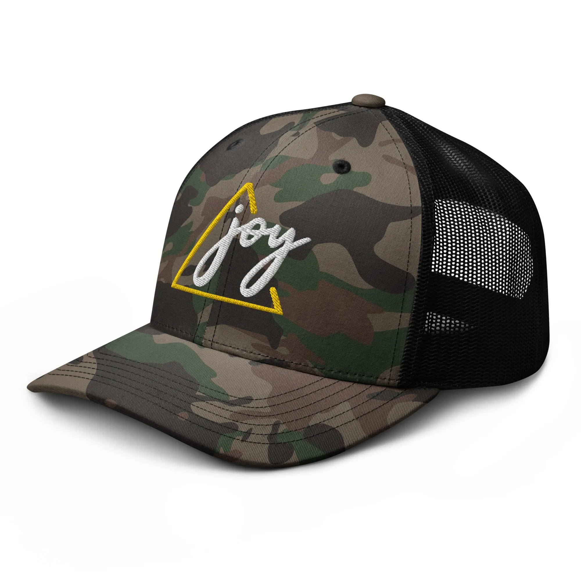 Camouflage trucker hat, Unisex, Military Hat, Gift Idea, Joy Hat