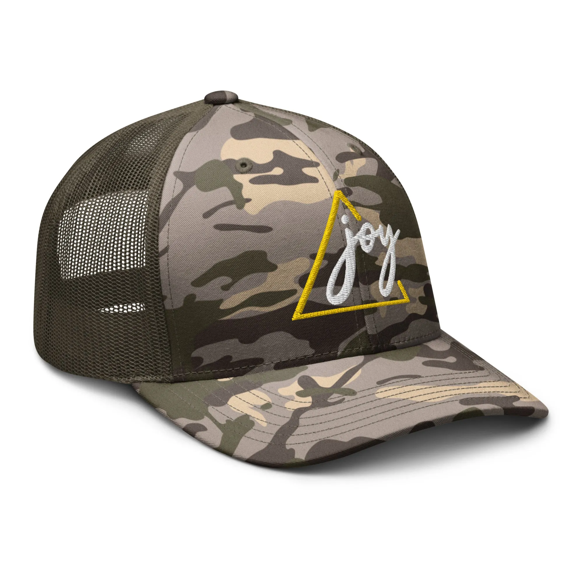 Camouflage trucker hat, Unisex, Military Hat, Gift Idea, Joy Hat