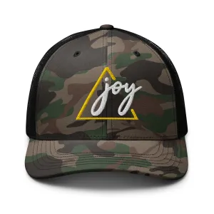Camouflage trucker hat, Unisex, Military Hat, Gift Idea, Joy Hat