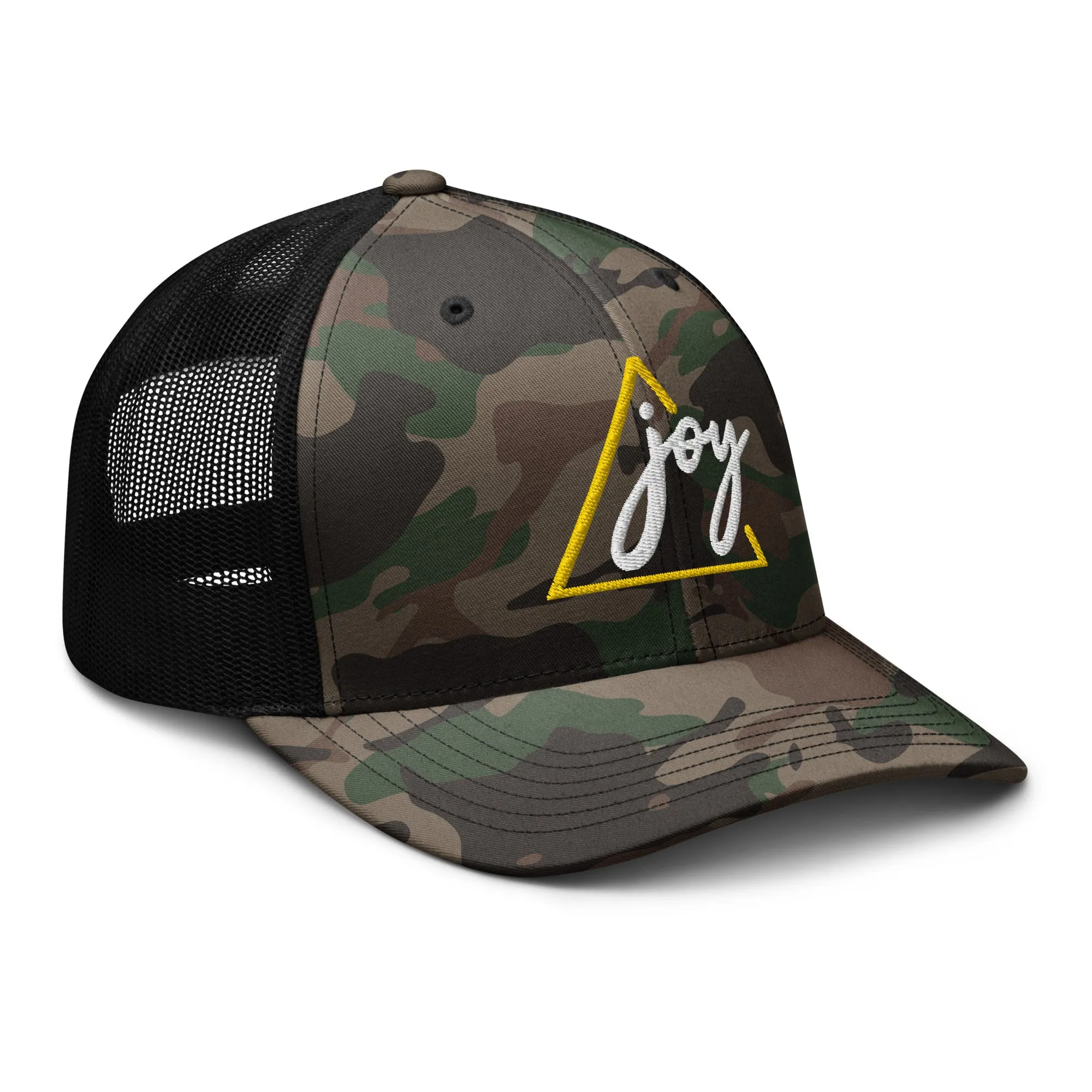 Camouflage trucker hat, Unisex, Military Hat, Gift Idea, Joy Hat