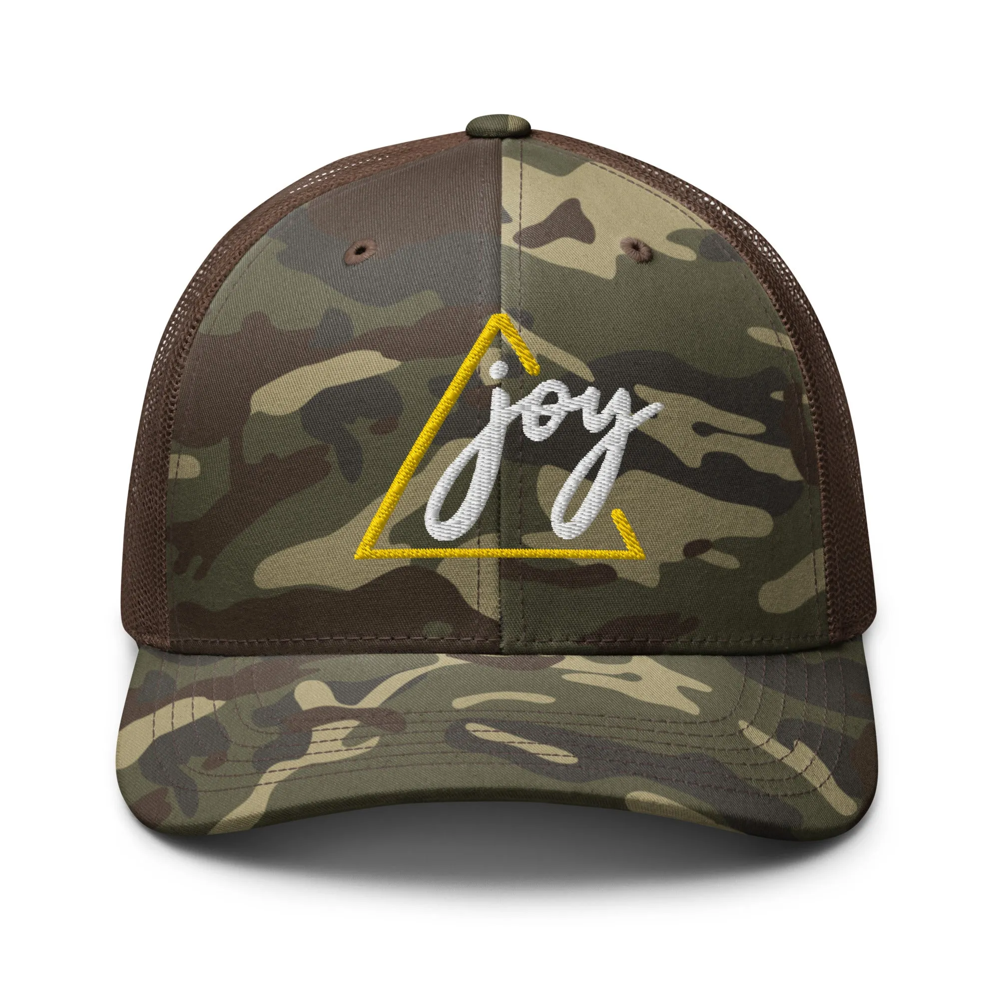 Camouflage trucker hat, Unisex, Military Hat, Gift Idea, Joy Hat