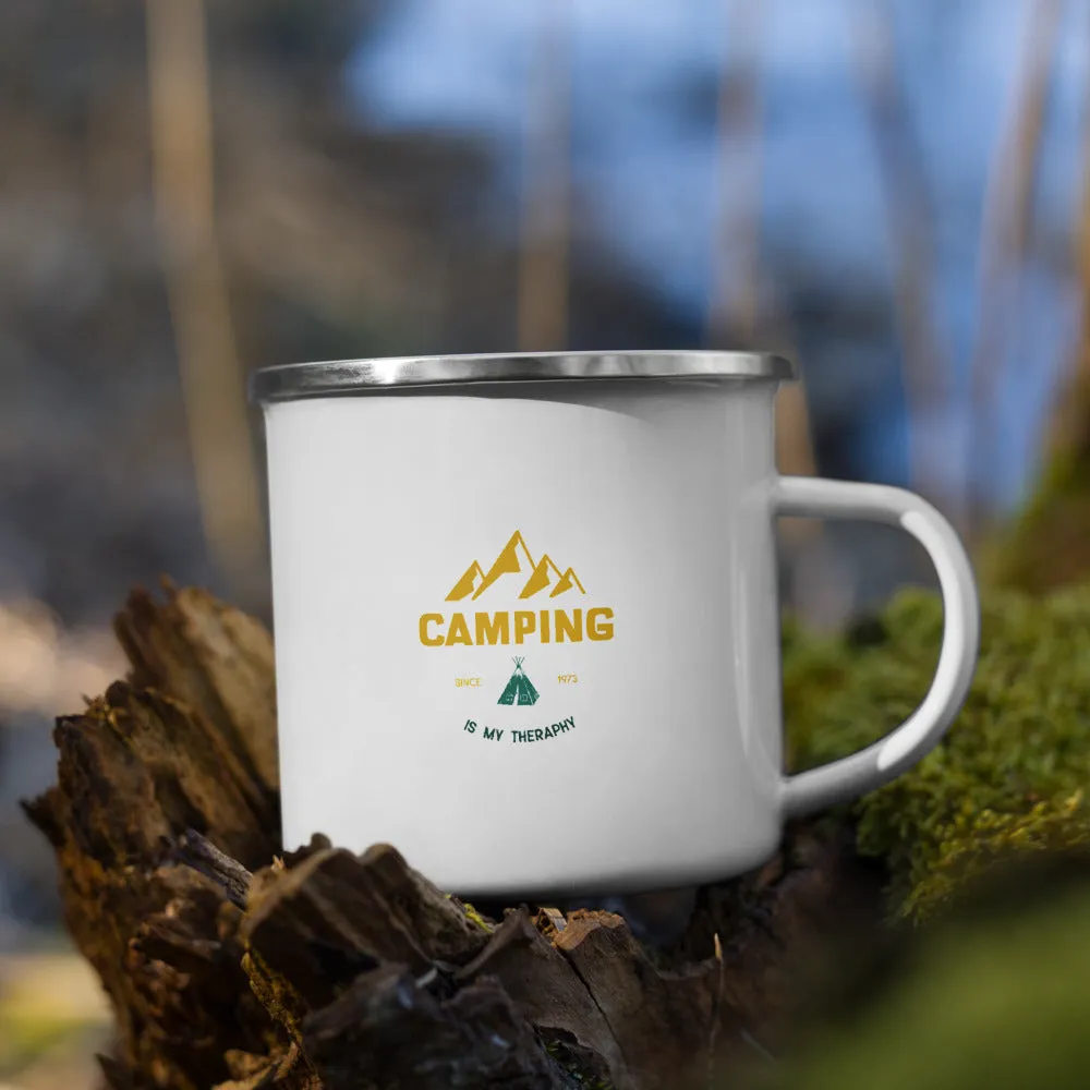 Camping Enamel Mug