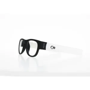 Chiik Glasses - UV400 Protection Flexible Clear Lense Glasses (White)