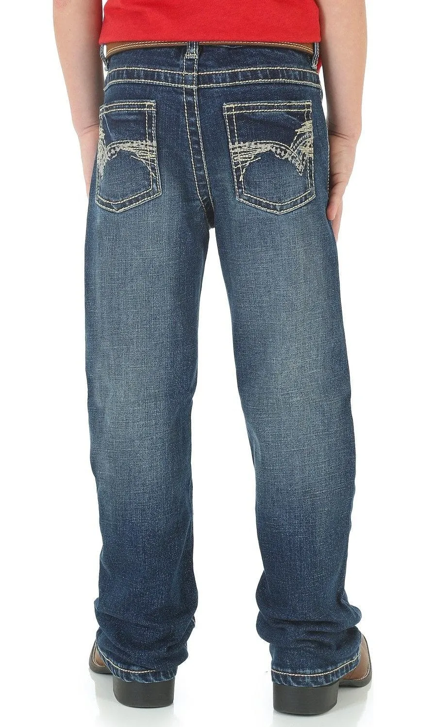 CL42JWXCA-5-Slim Wrangler Boys 20X 42 Vintage Boot