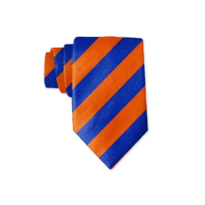 Collegiate Blue and Orange - Kids' Neckties