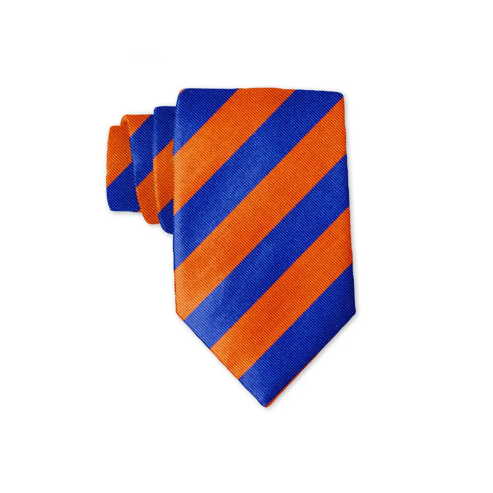 Collegiate Blue and Orange - Kids' Neckties