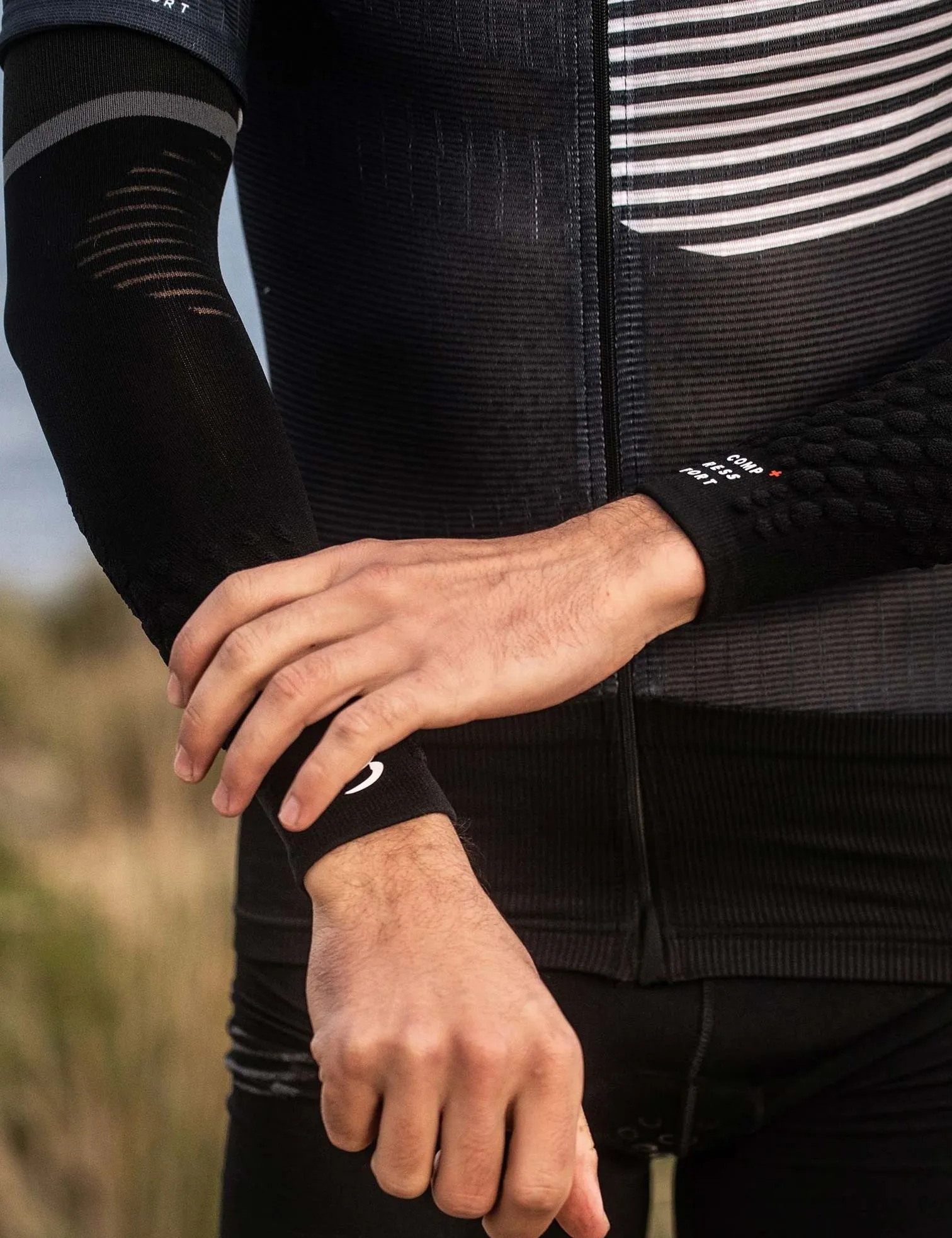 Compressport ArmForce UltraLight Arm Sleeve - Black
