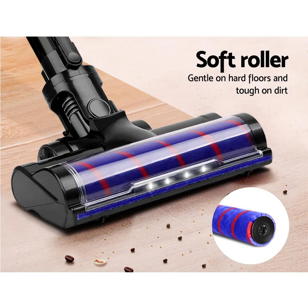 Cordless 150w Handstick Vacuum Cleaner Purple and Grey