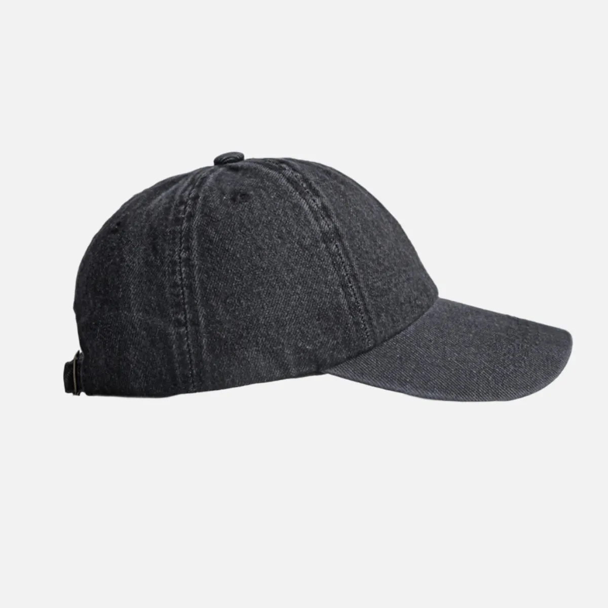 Cotton Denim Baseball Cap