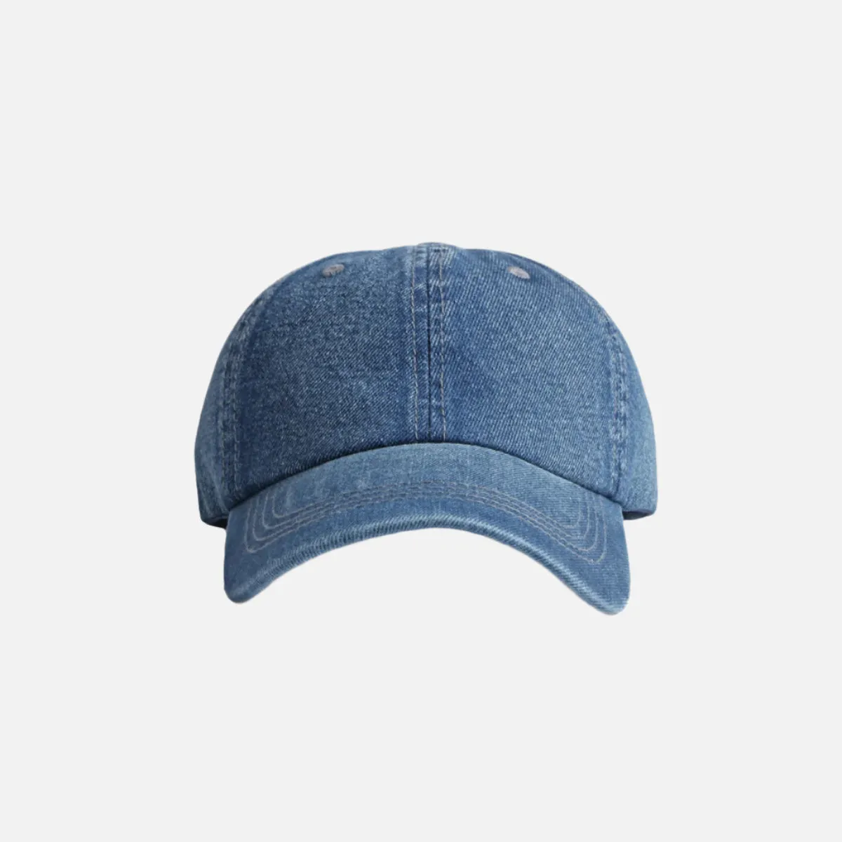 Cotton Denim Baseball Cap