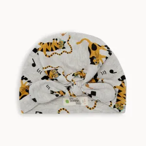 CUPID - Cool Cats Organic Baby Turban Hat With Bow