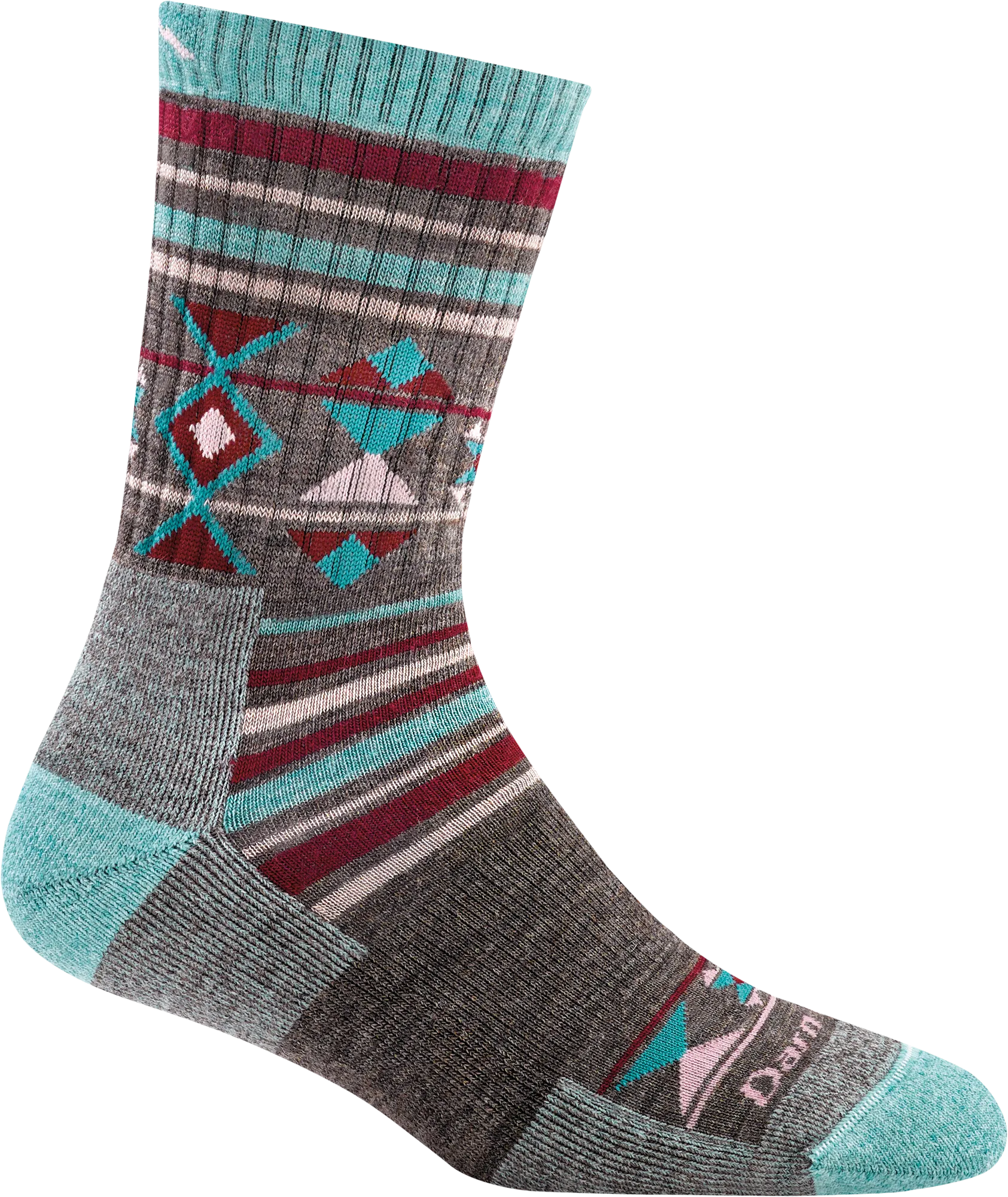 Darn Tough Womens 1962 Merino Wool 3/4 Crew Hiking Socks