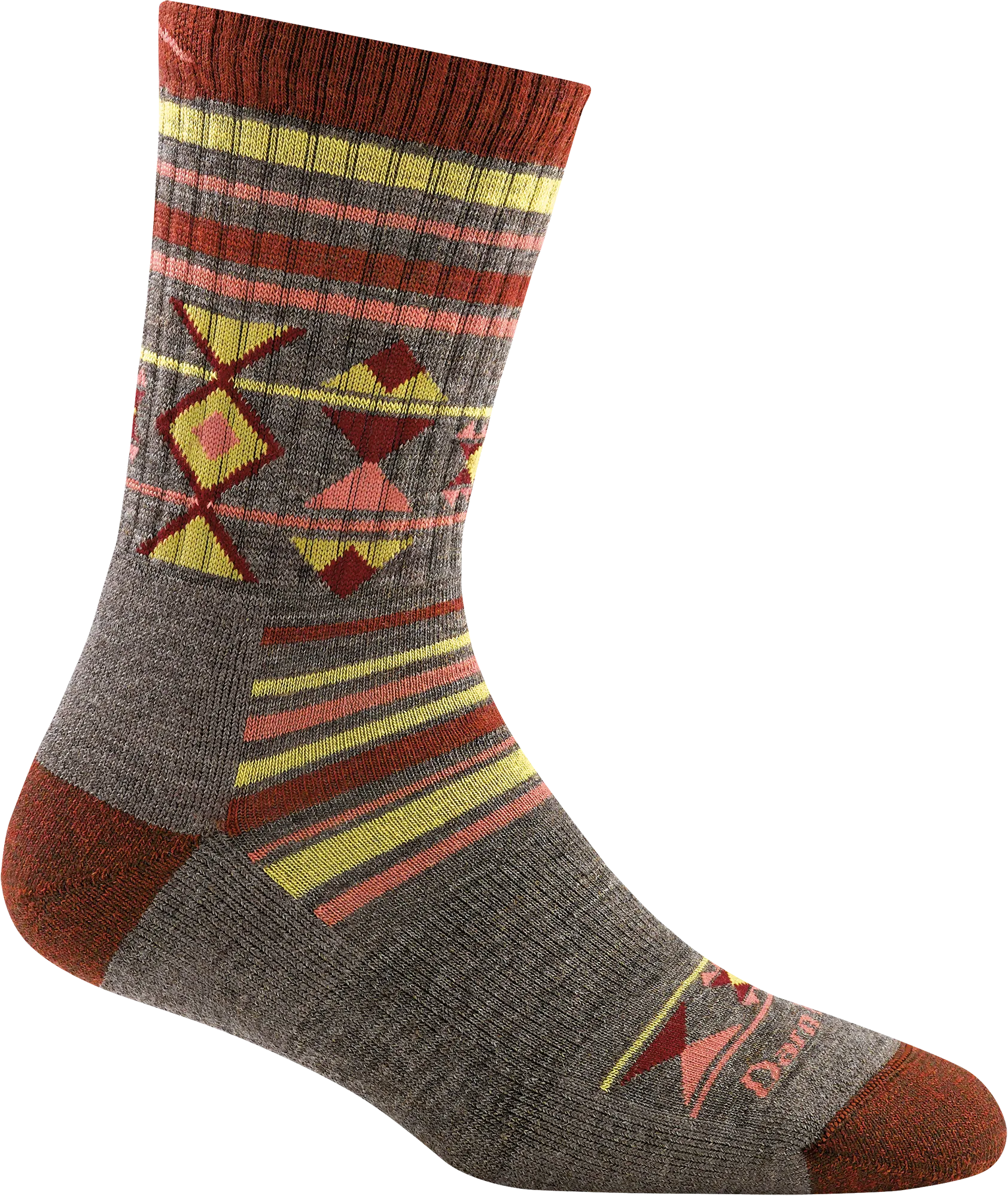 Darn Tough Womens 1962 Merino Wool 3/4 Crew Hiking Socks