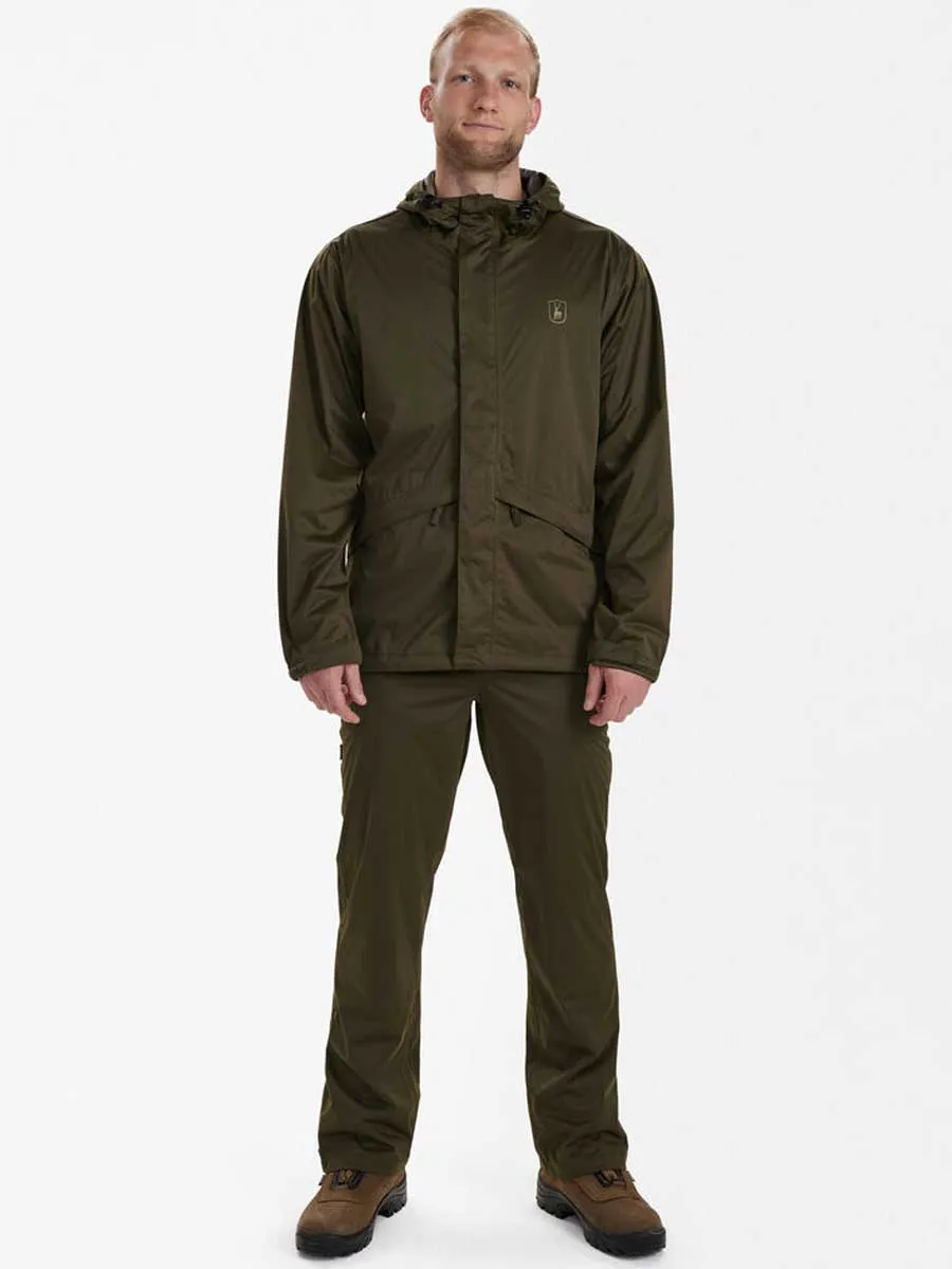 DEERHUNTER Thunder Rain Jacket - Men's - Tarmac Green