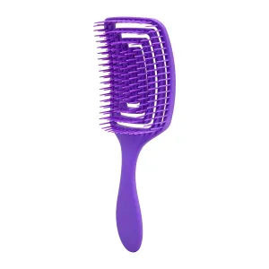 Detangling O-327 Flexible Hair Brush Purple