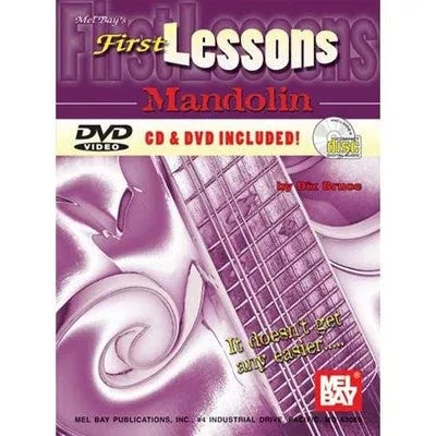 FIRST LESSONS MANDOLIN BK/CD
