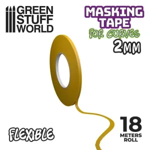 Flexible Masking Tape - 2mm (Green Stuff World)