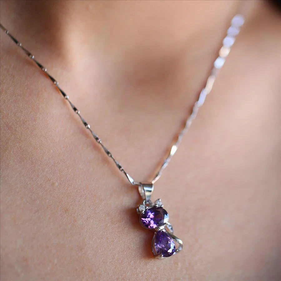 FREE Silver Plated Cat Pendant - LIMITED OFFER!
