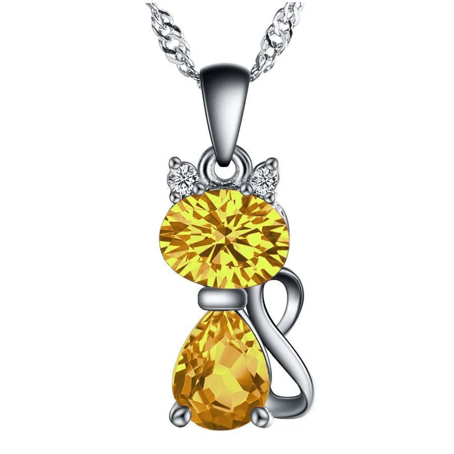 FREE Silver Plated Cat Pendant - LIMITED OFFER!