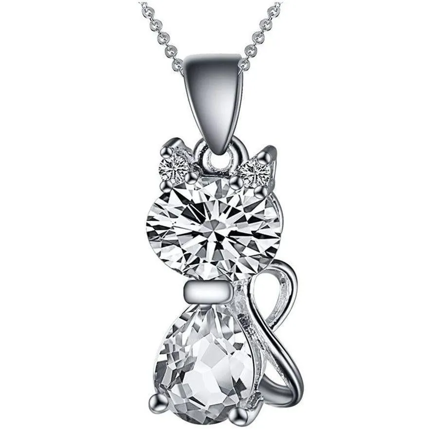 FREE Silver Plated Cat Pendant - LIMITED OFFER!