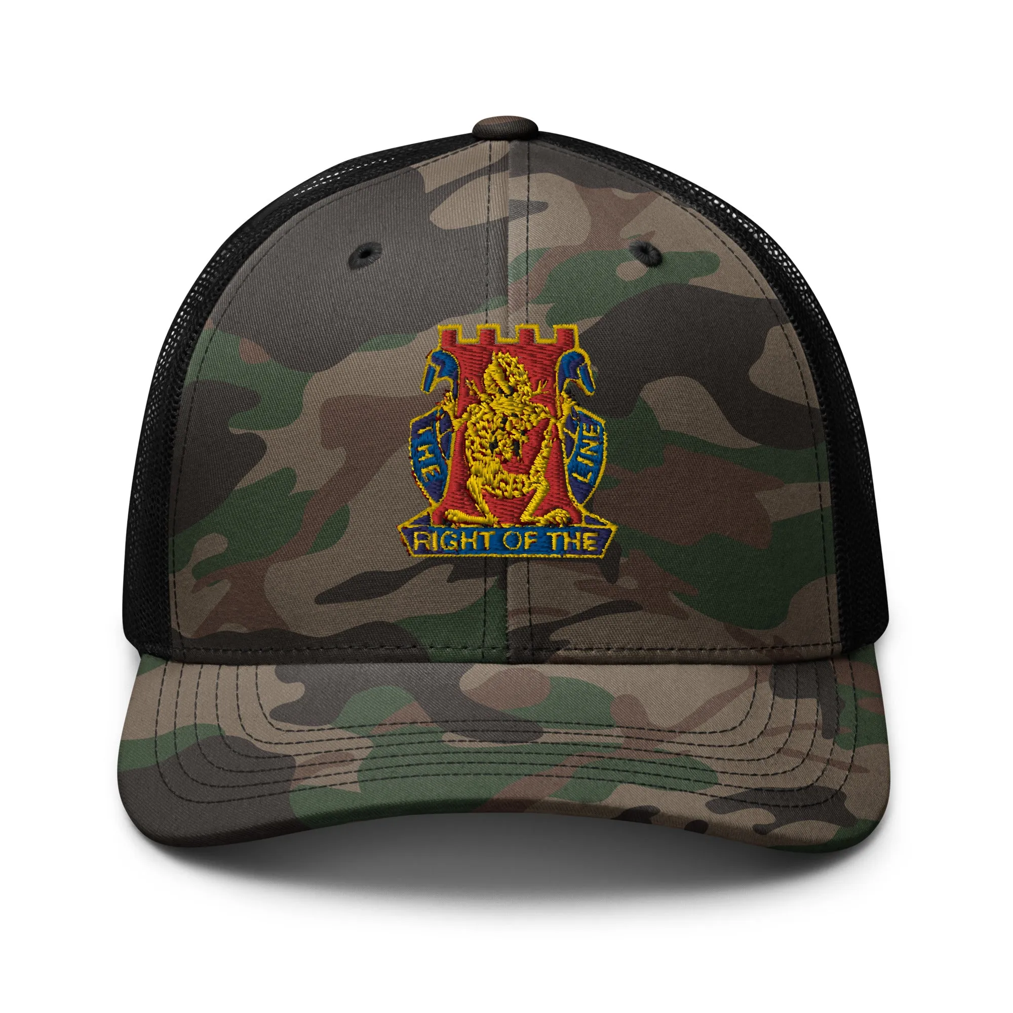 Golden Dragons Camouflage trucker hat