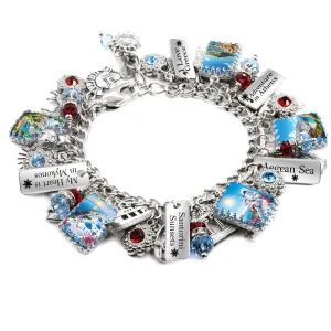 Greece Travel Bracelet – Greek Island Charm Jewelry