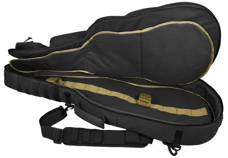Hazard 4 BattleAxe Guitar Shaped Padded Rifle Case Black