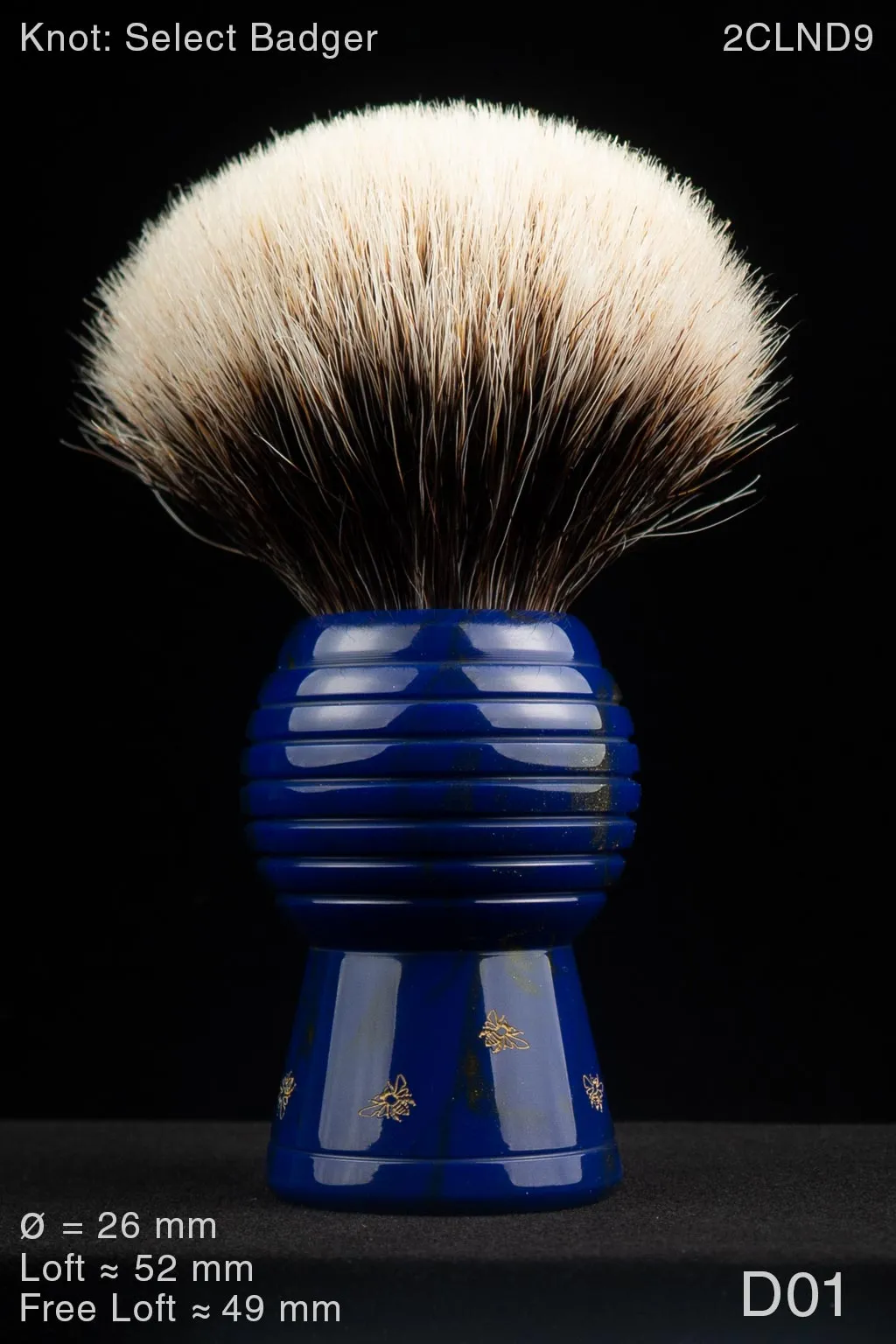 High-rise Beehive 26 mm Lapis Lazuli