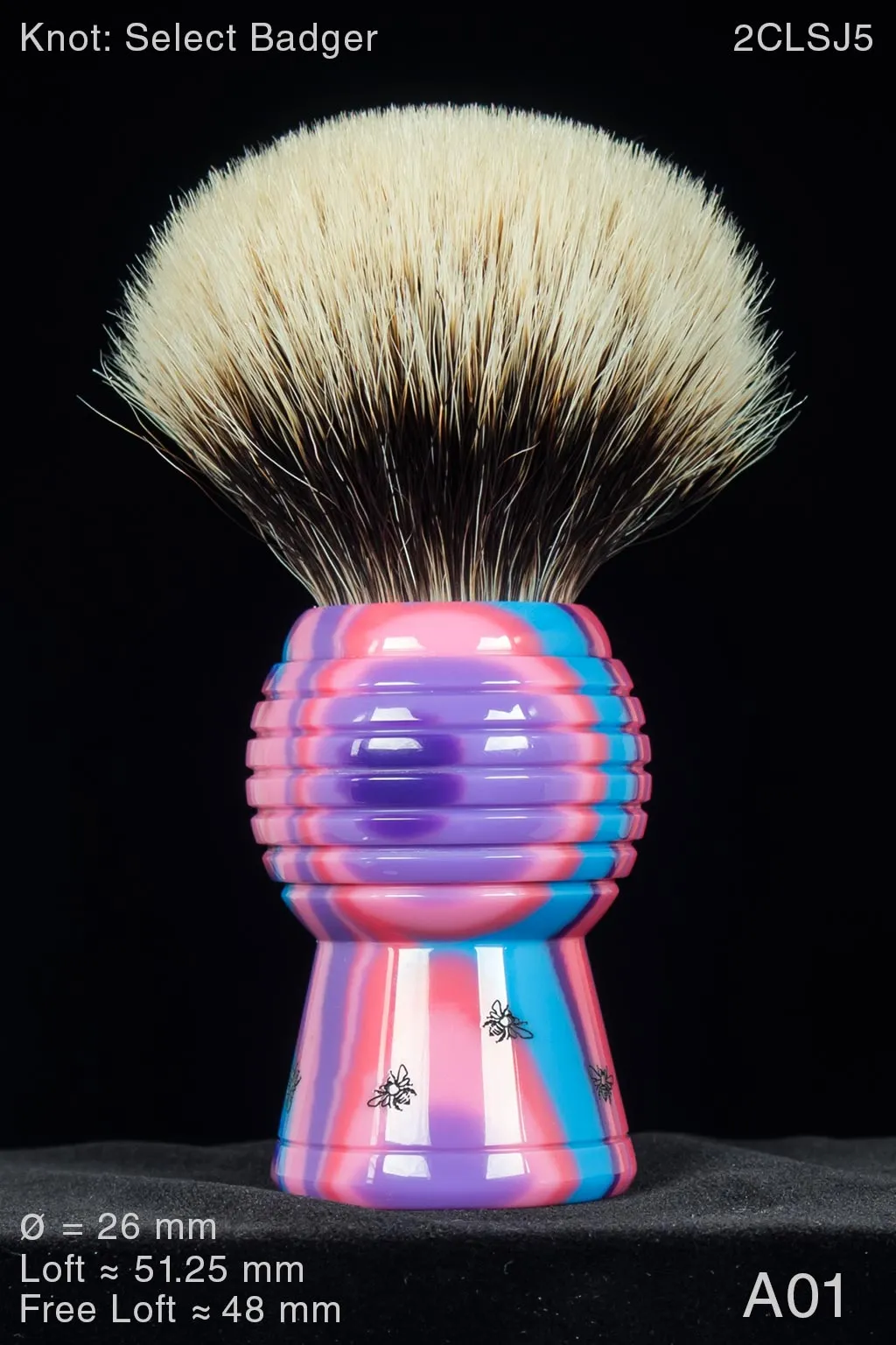High-rise Beehive 26 mm Purple Haze