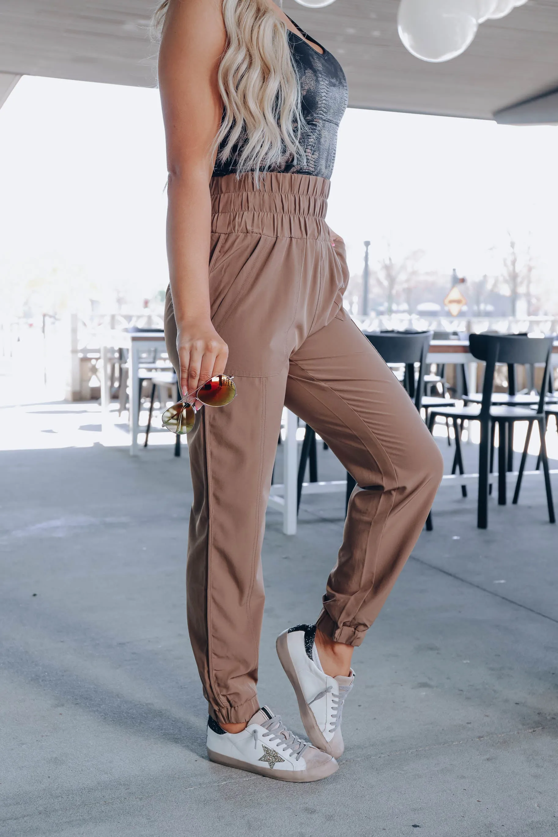 Homestretch Active Jogger - Mocha