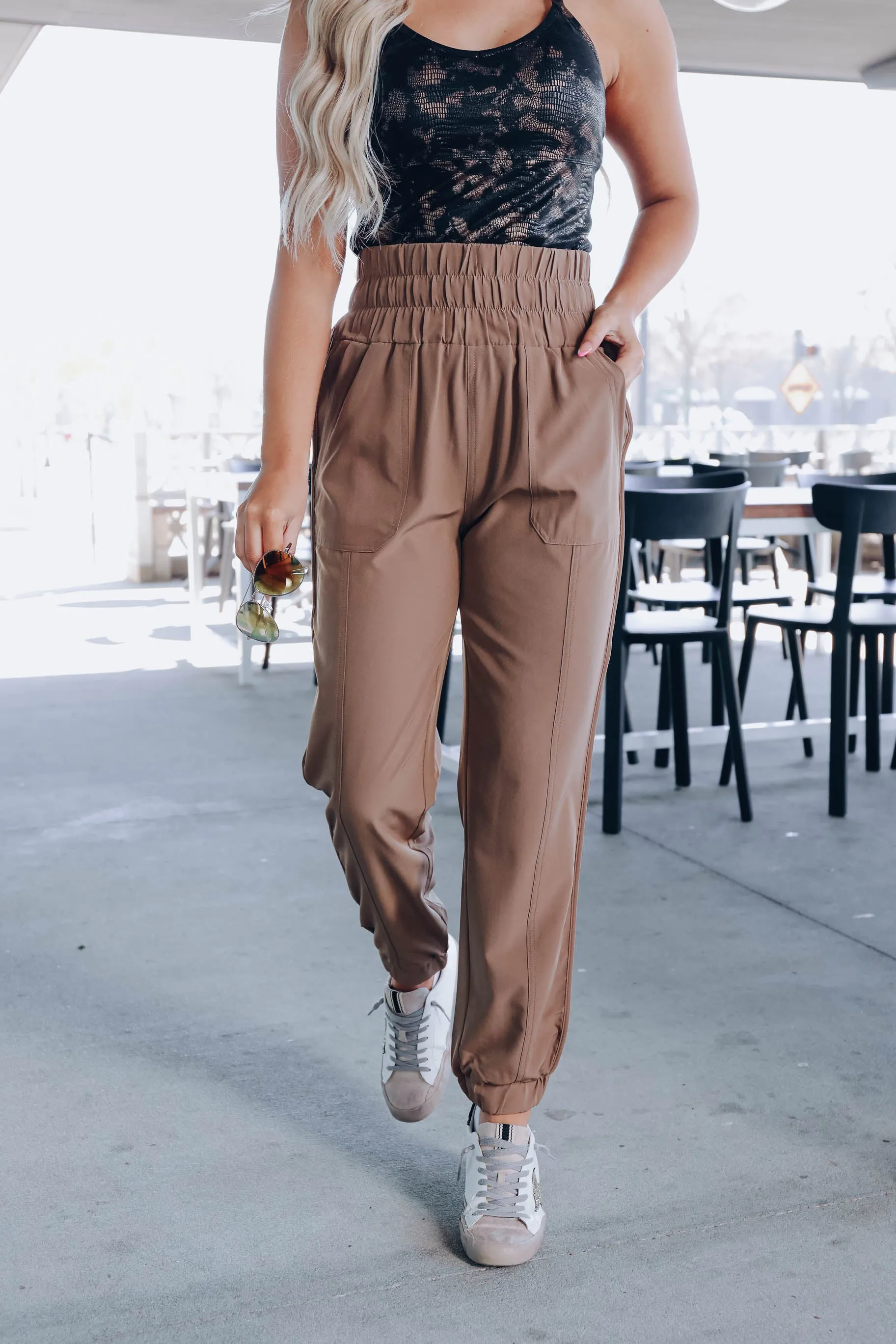 Homestretch Active Jogger - Mocha