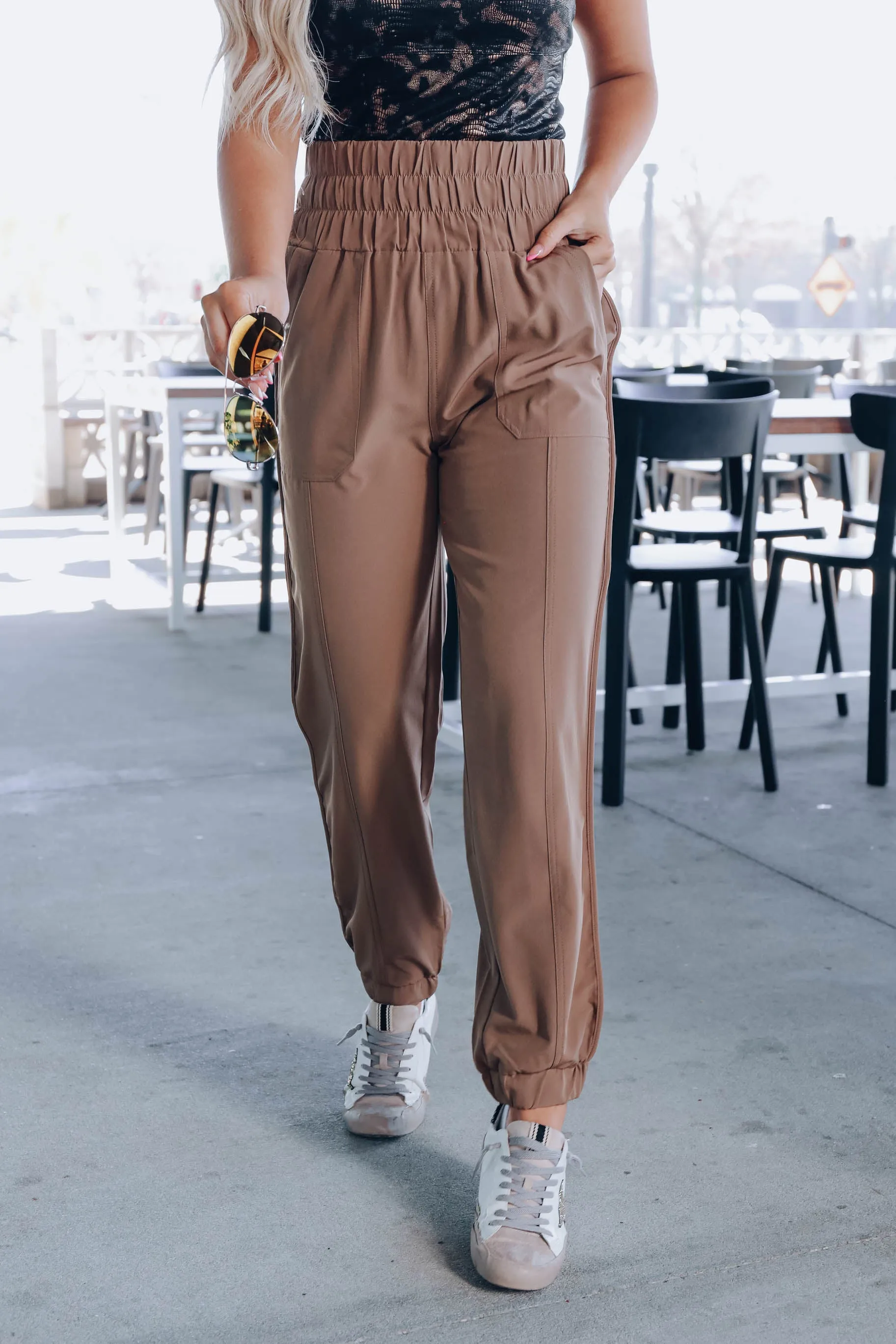 Homestretch Active Jogger - Mocha