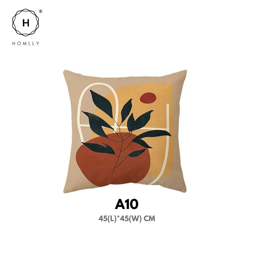Homlly Nordic Morandi I Decorative Cushion Sofa Pillow Cover Case