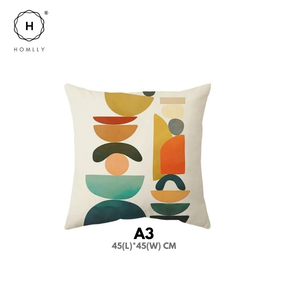 Homlly Nordic Morandi I Decorative Cushion Sofa Pillow Cover Case