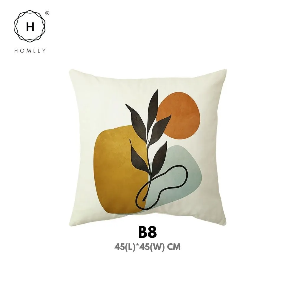 Homlly Nordic Morandi I Decorative Cushion Sofa Pillow Cover Case