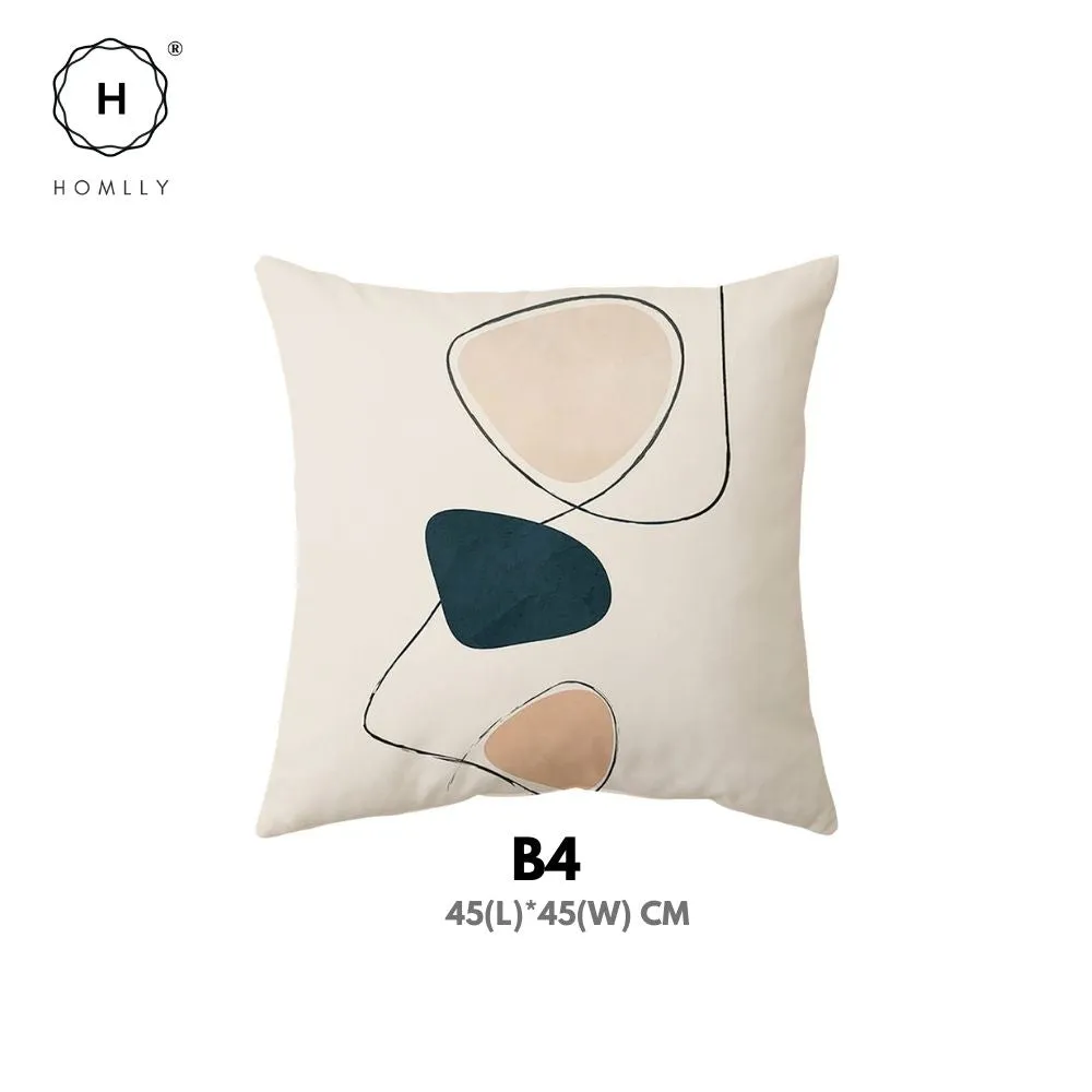 Homlly Nordic Morandi I Decorative Cushion Sofa Pillow Cover Case