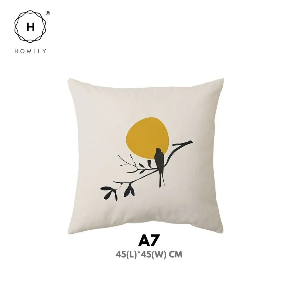 Homlly Nordic Morandi I Decorative Cushion Sofa Pillow Cover Case
