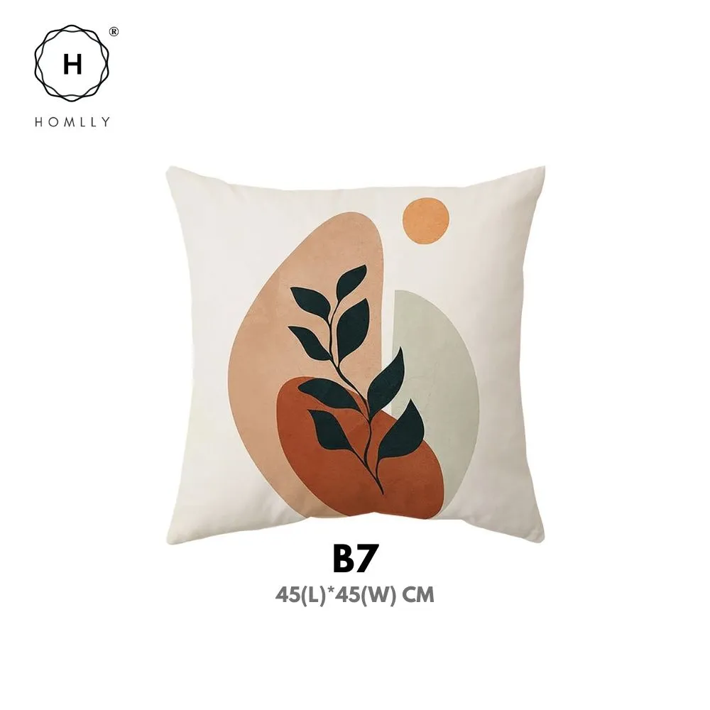 Homlly Nordic Morandi I Decorative Cushion Sofa Pillow Cover Case